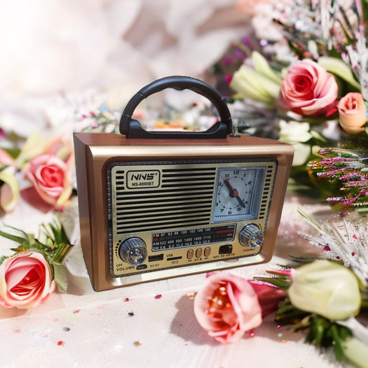 RADIO VINTAGE RELOJ