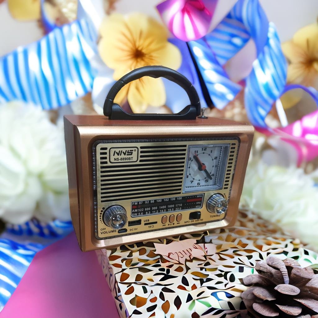 RADIO VINTAGE RELOJ