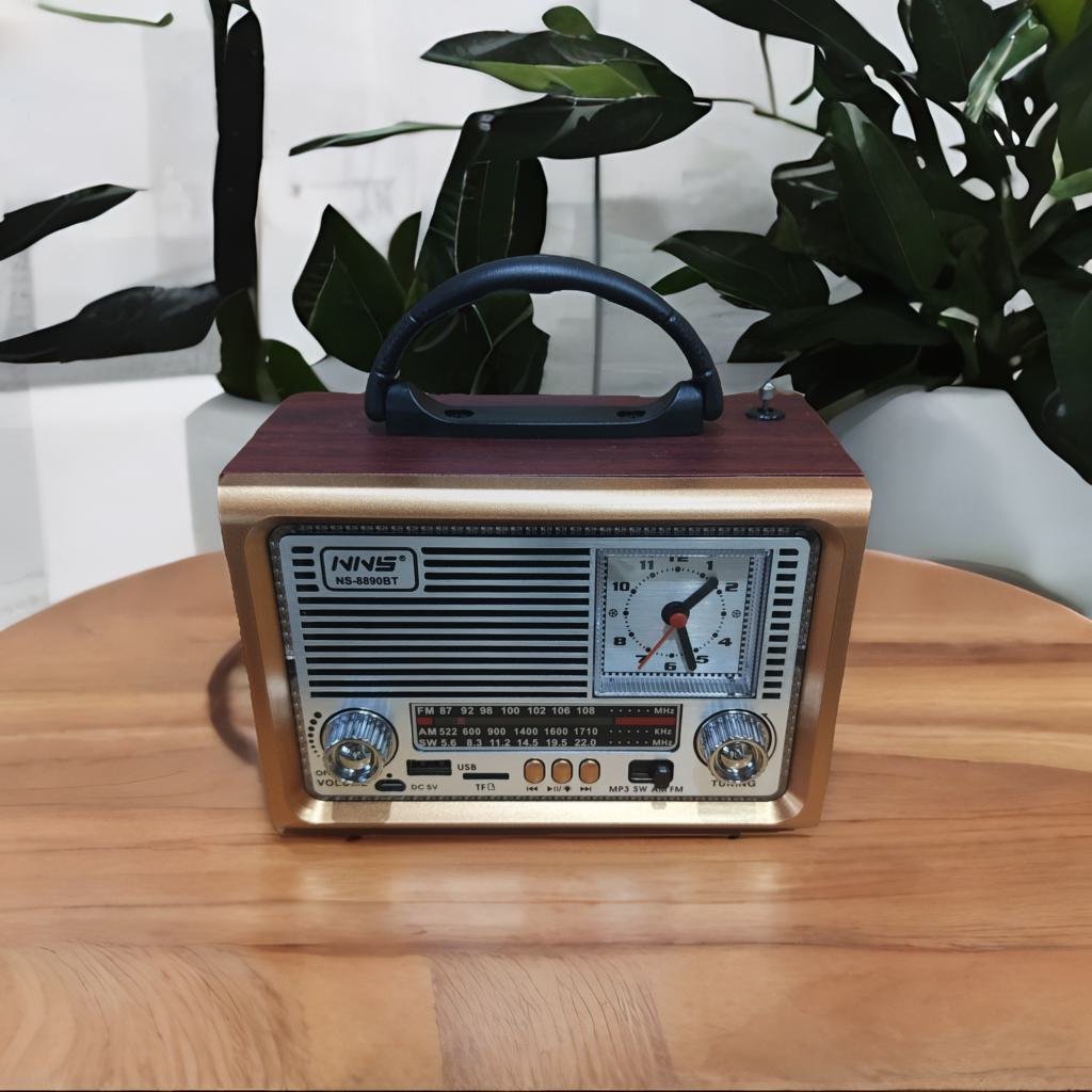 RADIO VINTAGE RELOJ