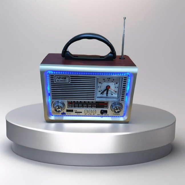 RADIO VINTAGE RELOJ